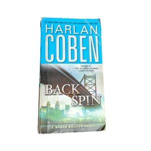 💥 $2 with any Purchase.  Harlan Coben ~ Back Spin Myron Bolitar